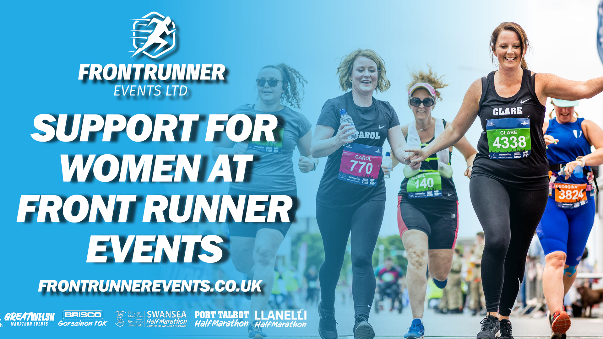 Support for women at Front Runner Events